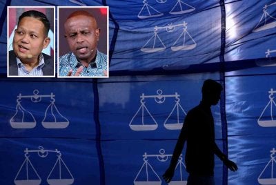Penganalisis politik melihat kedudukan BN ketika ini lebih bersifat sebagai ‘kingmaker’ yang sedang membina semula kekuatannya. Gambar kecil dari kiri: Mujibu dan Sivamurugan.