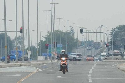 Johan Setia di Selangor terus merekodkan bacaan IPU tidak sihat, iaitu 160 setakat 10 pagi Selasa. Foto fail Bernama