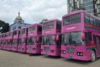 Bangladesh perkenal 'bas pink' khusus buat penumpang wanita di negara itu - Foto: Agensi