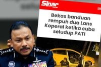 Mohd Yusoff berkata, suspek juga akan didakwa mengikut Seksyen 186 Kanun Keseksaan.