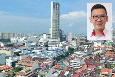 DAP mula memerintah Pulau Pinang sejak 8 Mac 2008 berikutan kemenangan parti itu bersama gabungan pembangkang iaitu PH dalam PRU 12. - Gambar kecil (Joshua)