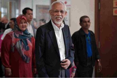 Shahrir memfailkan saman terhadap bekas Peguam Negara (AG), Tan Sri Tommy Thomas, bekas Ketua Pesuruhjaya SPRM Latheefa Koya, SPRM dan kerajaan berhubung pendakwaan berniat jahat. Foto fail Bernama