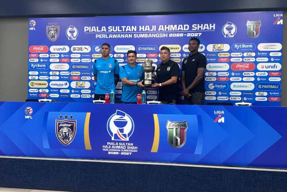 JDT dan Kuching City bakal merebut kejuaraan Piala Sumbangsih 3026/2027