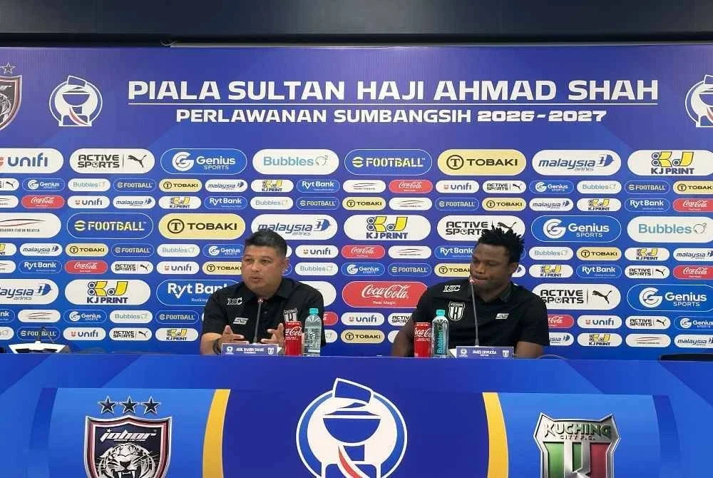 Kuching City tekad cipta kejutan menentang JDT pada perlawanan Piala Sumbangsih