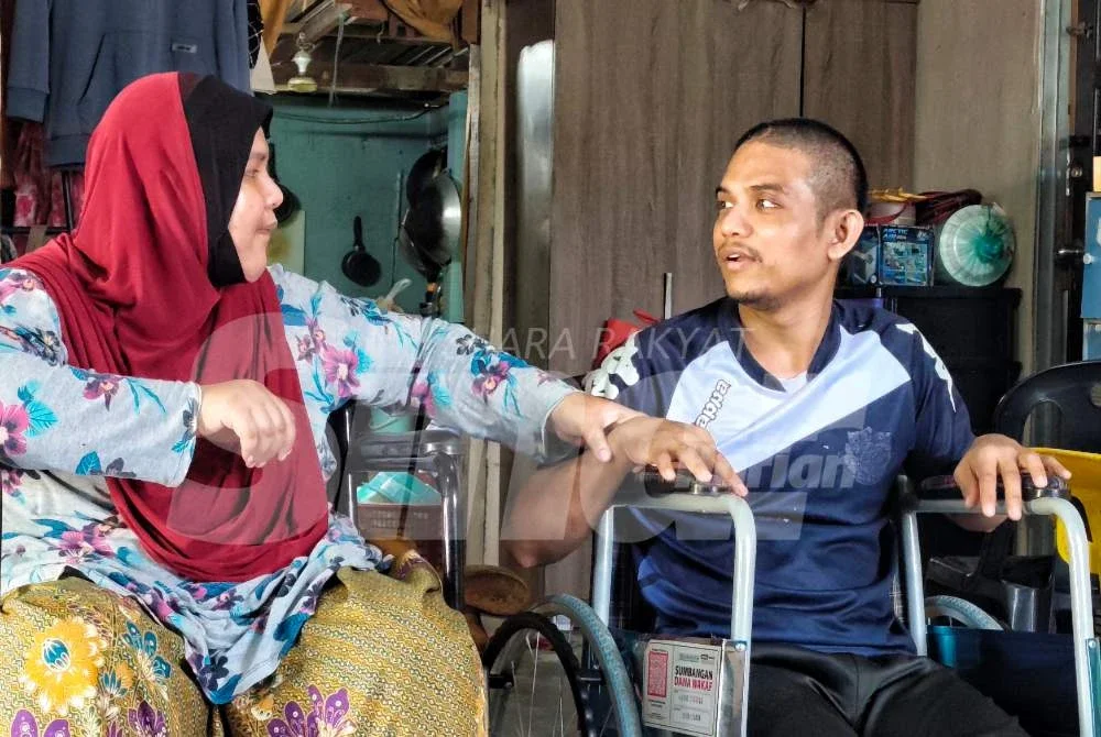 Nor Hafizah (kiri) dan Abdul Halim.