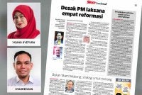 Laporan Sinar Harian pada Rabu.
