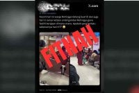 Tangkap layar tular di media sosial mengenai dakwaan kehadiran warga Rohingya di Jabatan Pendaftaran Negara.