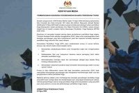 Kenyataan media mengenai persetujuan membangunkan kerangka perundangan baharu pendidikan tinggi menerusi pendekatan Akta Pendidikan Tinggi Tunggal (One Higher Education Act (OHEA)