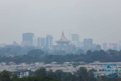 Antara kawasan yang mencatatkan IPU tidak sihat ialah Kuching. 