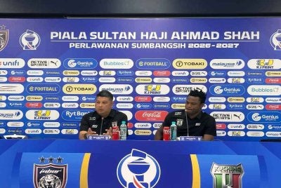 Kuching City tekad cipta kejutan menentang JDT pada perlawanan Piala Sumbangsih