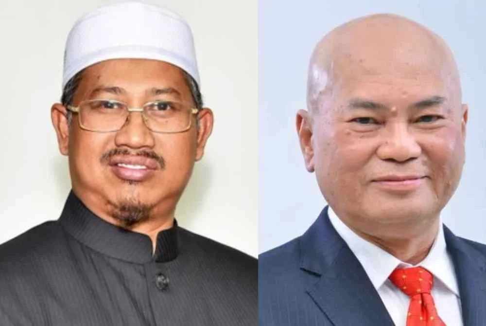 Mohd Nor Hamzah (kiri), Ronnie Liu