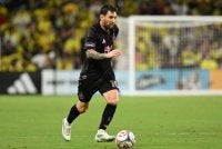 Messi didenda kerana bertindak kasar terhadap pemain Philadelphia Union, Quinn Sullivan, semasa perlawanan pada Rabu. Foto Bernama