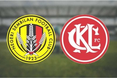 Aksi Liga Super antara NSFC dan KL City di Stadium Tuanku Abdul Rahman, Paroi pada Sabtu ditangguhkan.