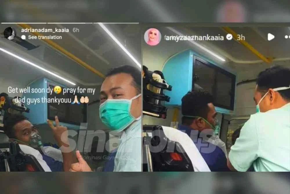Khairil Izhar kini sedang menerima rawatan dan berada dalam keadaan yang memerlukan perhatian selepas ditidurkan.