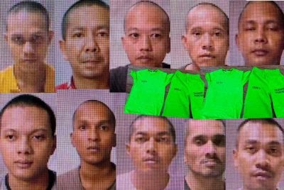Pakaian berwarna hijau terang dan berkepala botak antara ciri fizikal 10 pendatang tanpa izin yang melarikan diri dari Depot Imigresen Tanah Merah dan kini dikesan pihak berkuasa.