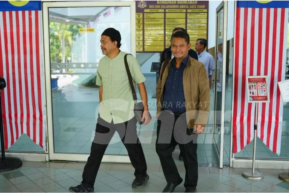 Wakil Aman Palestin hadir ke Mahkamah Tinggi Shah Alam pada Isnin bagi keputusan permohonan lucut hak dana milik syarikat itu. Foto SINAR HARIAN/NOOR AZLIDA ALIMIN