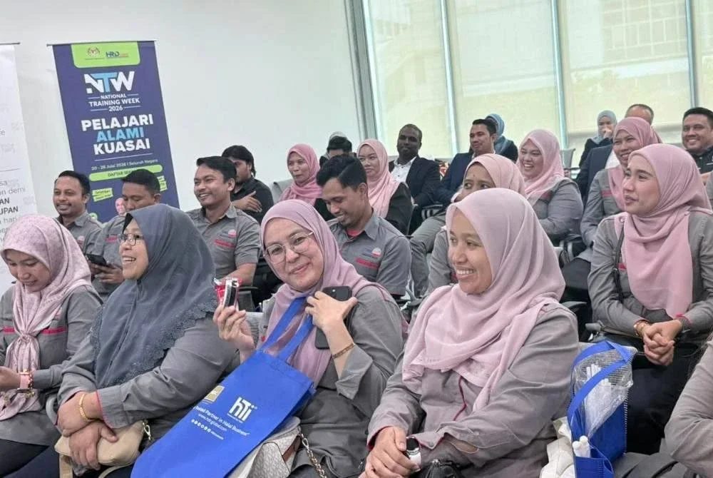 SEBAHAGIAN peserta yang mengikuti program NTW 2026 anjuran HRD Corp dan HDC baru-baru ini.