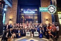PESERTA program turut dibawa melawat premis Luckin Coffee di Menara Hextar, Petaling Jaya.