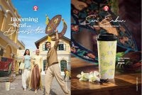 CHAGEE sambutan Hari Kemerdekaan tahun ini bertemakan Kraf menerusi secawan teh. CHAGEE memperkenalkan minuman edisi terhad Seri Embun sempena sambutan Hari Kemerdekaan. (kanan)