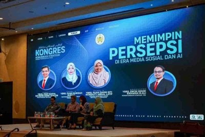 Forum “Memimpin Persepsi di Era Media Sosial dan AI” sempena Kongres Komunikasi Strategik Negeri Terengganu.
