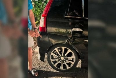 Jenayah curi tayar dipercayai didalangi tiga individu termasuk remaja berjaya ditumpaskan dalam kejadian di Beaufort.