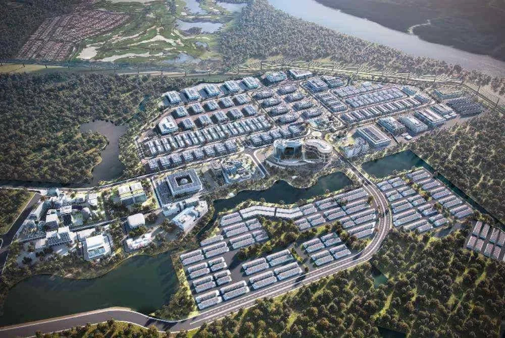 Taman perindustrian di Gerbang Nusajaya