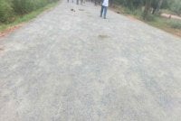 Jalan sepanjang 1.1km yang masih tidak diturap. FOTO: Republic of Uganda Ministry Of Local Government.
