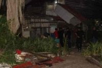 Lokasi kejadian wanita warga emas dibunuh dalam sebuah rumah di di Tanah Merah, Jalan Leila, Sandakan.