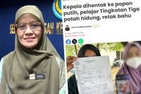Siti Norina (gambar kiri) berkata, pihaknya sedang menjalankan siasatan dalaman berhubung kes berkenaan selain bekerjasama rapat dengan PDRM.