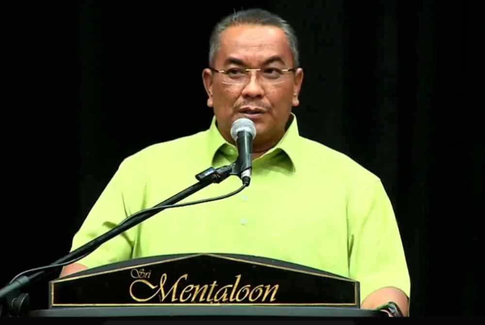 Sanusi pada Sesi Penjelasan Isu Halangan Pengharaman Judi di Kedah pada malam Selasa.