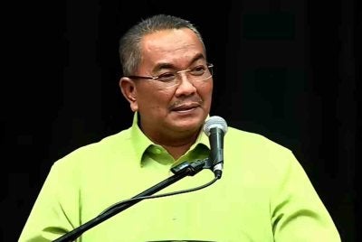 Sanusi ketika taklimat khas penjelasan isu Halangan Pengharaman Judi di Kedah di Alor Setar pada malam Selasa.