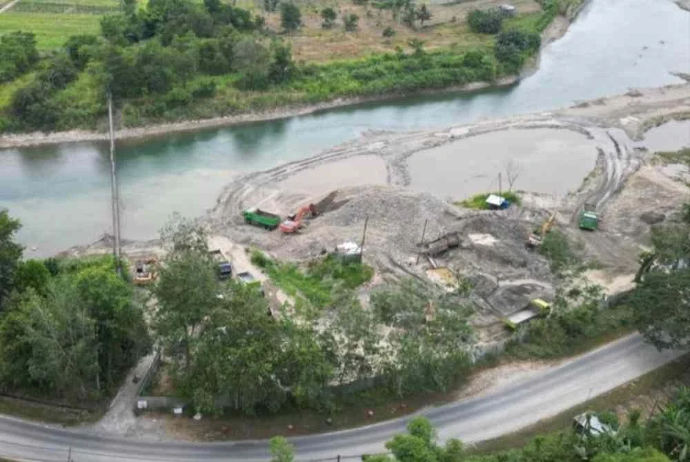 Antara lokasi yang diperiksa menerusi Op Gali Mega.