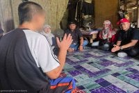 Man ketika ditemui semasa lawatan pihak MAF bersama Yayasan Petronas. 
