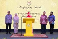 Raja Permaisuri Agong, Raja Zarith Sofiah berkenan menyempurnakan pelancaran Modul Integriti Kanak-Kanak (MIKa) di Tabika Perpaduan Taman Bukit Cheras, Kuala Lumpur pada Khamis.