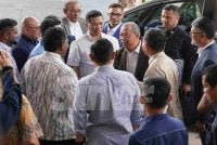 Muhyiddin, 79, berdepan empat pertuduhan menggunakan kedudukannya untuk suapan berjumlah RM225.3 juta. Foto SINAR HARIAN/ROSLI TALIB 