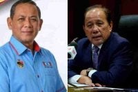 Aminuddin (kiri), Ismail (kanan).