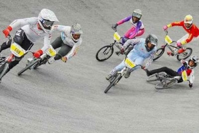 Dua pusingan pertama Liga Super BMX Racing akan diadakan pada November depan. Foto: Agensi