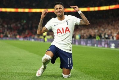 Savio membuka akaun jaringan ketika meledak satu gol membantu Spurs menewaskan Charlton 5-1 dalam aksi Piala Liga Inggeris awal pagi Khamis. Foto: AFP