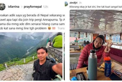 Lelaki yang menggunakan nama akaun ‘zlmifirl' turut berkongsi sekeping gambar terbaharu dirinya yang kelihatan dalam keadaan sihat.