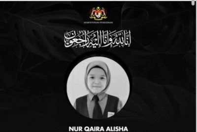 KPM mengarahkan unit integritinya mengambil tindakan selanjutnya berhubung kematian murid berusia 11 tahun dari sebuah sekolah rendah di Kedah, Allahyarhamah Nur Qaira Alisha Ahmad ‘Ilwan.