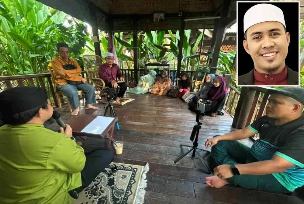 Selain pembelajaran al-Quran, turut diadakan sesi tadabbur. Gambar kecil: Muhammad Amrun
