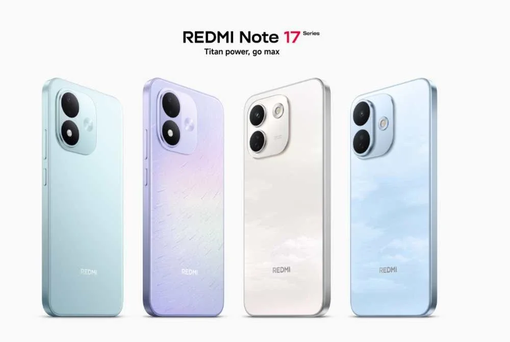 Xiaomi melancarkan siri telefon pintar terbaharunya, REDMI Note 17 Series, dengan memperkenalkan empat model baharu termasuk model Pro Max 5G yang julung kali diperkenalkan dalam barisan REDMI Note.