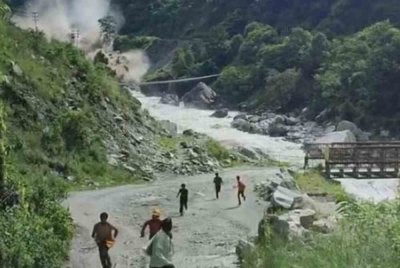 Rakaman itu turut tular di media sosial. Foto Agensi