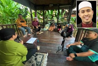 Selain pembelajaran al-Quran, turut diadakan sesi tadabbur. Gambar kecil: Muhammad Amrun