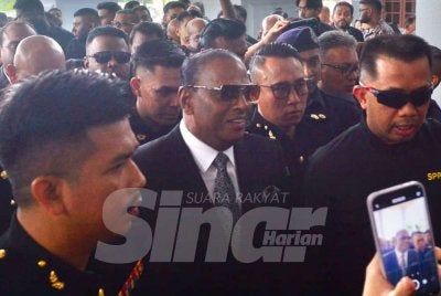 Saravanan mengaku tidak bersalah di Mahkamah Sesyen di sini terhadap tiga pertuduhan. Foto SINAR HARIAN/ASRIL ASWANDI SHUKOR