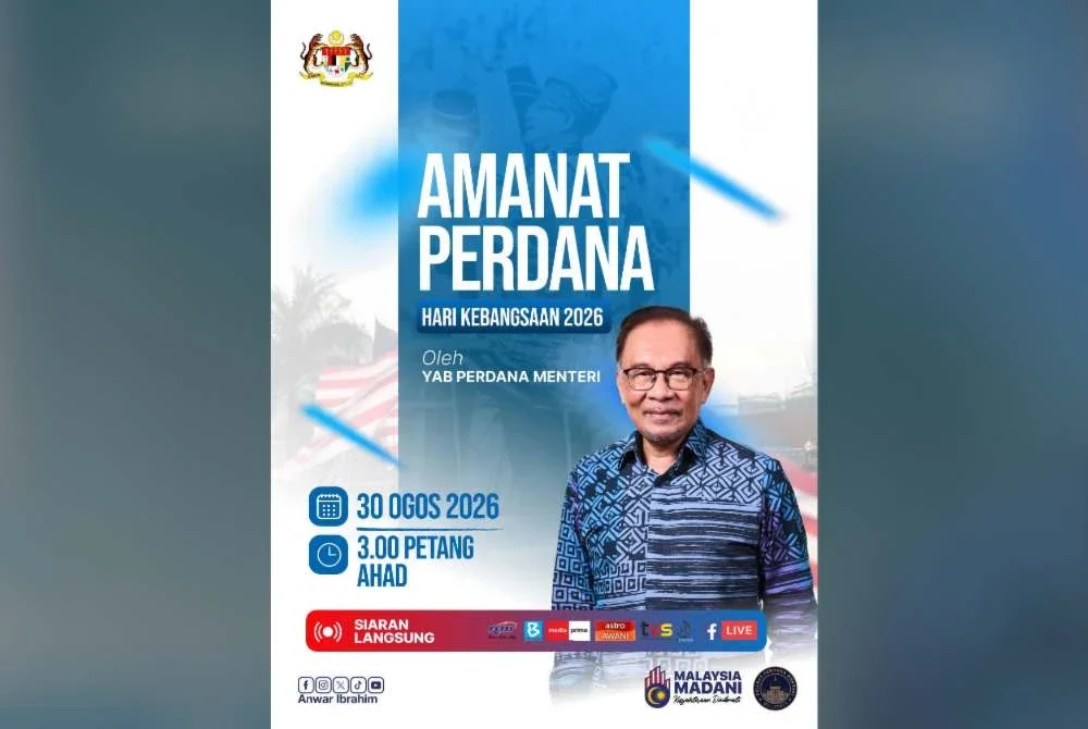 Anwar akan mengumumkan beberapa ikhtiar penting dalam Amanat Perdana Hari Kebangsaan, di PICC petang esok.