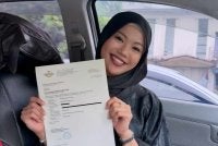 Kimberly berkongsi perkara berkenaan menerusi media sosial dengan meluahkan rasa syukur selain menyifatkan keputusan itu sebagai antara detik paling istimewa dalam hidupnya.