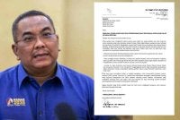 Pembekal baju Jalur Gemilang yang dipakai Sanusi tampil memohon maaf dan akui
kesilapan cetakan bintang pada pakaian Jalur Gemilang yang dipakai Menteri Besar Kedah itu dan beberapa kenamaan ketika Perarakan Bot Merdeka Kibar Jalur Gemilang pada Jumaat