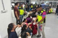 Warga asing yang ditahan dibawa ke Depot Imigresen Setia Tropika untuk siasatan lanjut