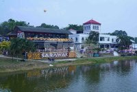 District 3 mempamerkan Astana Pavilion, Kiddies Wonderland serta Santai dan Kopi @Chillax. FOTO: MOHD HALIM ABDUL WAHID.